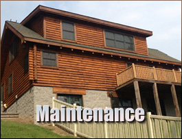  Ennice, North Carolina Log Home Maintenance